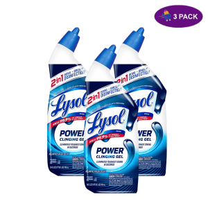 Lysol Power Toilet Bowl Cleaner, (24 Oz)  Cleaning Power 3 x $10.00