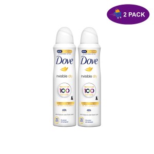 Dove Deodorant Spray Invisible Dry (150 Ml )2 x $7.00