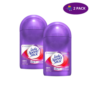 Desodorante Lady Speed Stick Pro 5 en 1 Roll-On  (50ml) 2 x $5.50