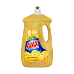 Ajax Ultra Triple Acción lavatrastes jabón líquido, limon Super Degreaser, 2.66Lt