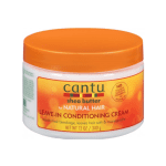 Cantu Shea Butter for Natural Hair Leave In Conditioning Repair Cream, 12 Oz.