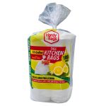 Hardy Bags 13 Gallon Tall Kitchen Bags Lemon Scented, 100 ct
