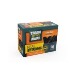 Bolsa De Basura Trash Away De 30 Galones Negra 50 Piezas