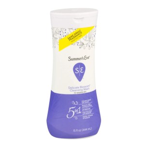 Summer’s Eve Cleansing Wash for Sensitive Skin, Delicate Blossom 9 oz