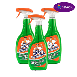 Mr Muscle Advanced Power Window and Glass Cleaner 750ml.        3 x 10.00