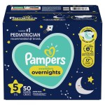 Pañales Nocturnos Pampers Overnights Etapa 5, 50 Piezas