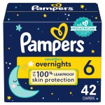 Pañales Nocturnos Pampers Overnights Etapa 6, 42 Piezas