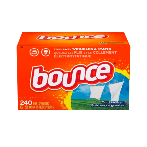 Toallas Antiarrugas Bounce Wrinkles & Static (240 Sheets)