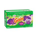 Hojas Para La Secadora Gain, Aroma Moonlight Breeze, 200 unidades