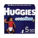 Pañales Overnites Huggies Talla 5, 50 Piezas