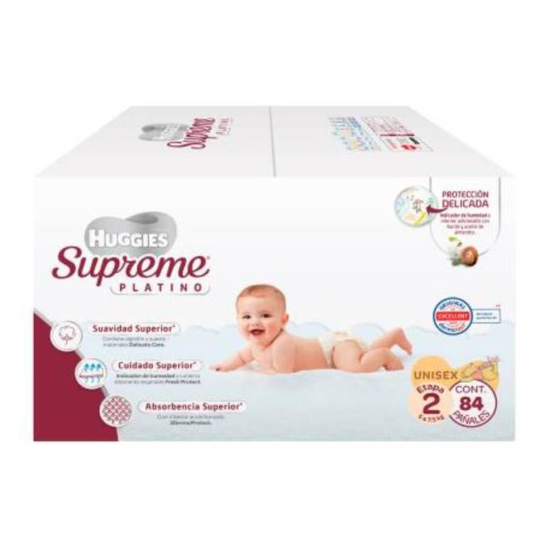 pañales etapa 2 huggies supreme platino