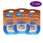 Vaseline Lip Therapy, Cocoa Butter 0.25 Oz (3 x 6.00)