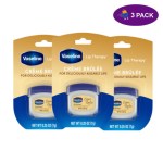 Vaseline Lip Therapy, Creme Brulee 0.25 Oz (3 x 6.00)