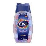 TUMS Ultra Strength 1000 Antacid Chewable Tablets, Assorted Berries, 160 Ct