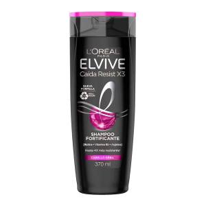 Shampoo Loreal Paris Elvive Caída Resist X3 (370 Ml)