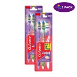 Colgate ZigZag Cepillo Medium, 2 Paquetes De 3 x $5.50