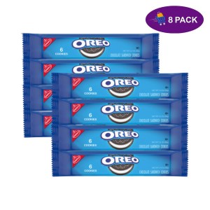 Nabisco Oreo Chocolate Sandwich Cookies (6 Galletas) 8 x $6.00