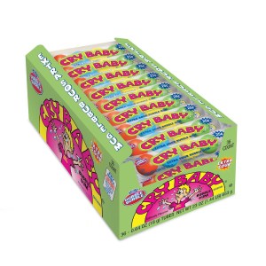 Dubble Bubble Cry Baby Extra Sour, 36 Paquetitos De 4 Bolas