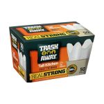 Bolsa De Basura Trash Away De 13 Galones Blanca 50 Piezas