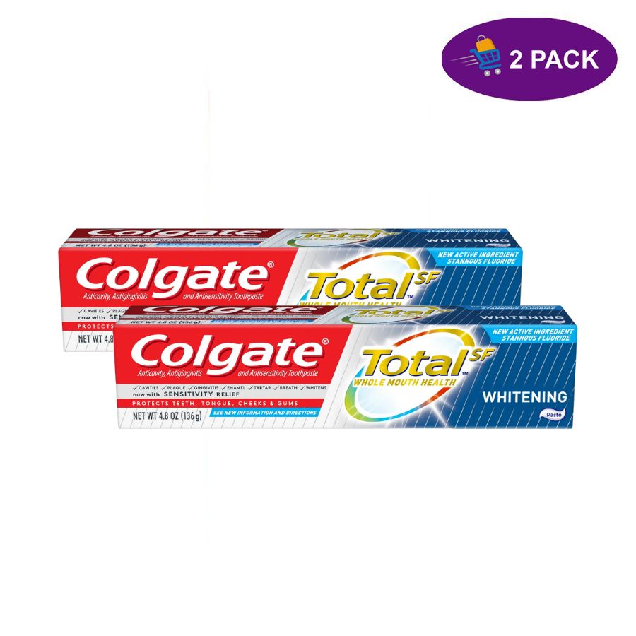 3 Colgate Total 12 Hr Whitening Paste (4.8 Oz) 2 x $7.00 - Imagen 1