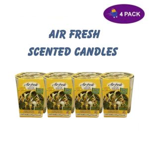 Air Fresh Velas Aromaticas (Honeysuckle Fragrance) 4 x $6.00