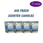 Air Fresh Velas Aromaticas 2 Fragrancias En 1 (Morning Dew & Tranquil Lake) 4 x $6.00