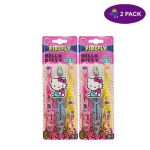 Firefly Cepillo De Dientes Para Niñas "Hello Kitty" (Suave, 3 Ct.) 2 x $4.00