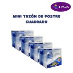 Party World Mini Tazón De Postre Cuadrado (10 Ct., 60 ml) 4 x $4.00