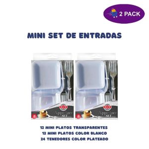 Party World Mini Set De Entradas (48 Ct.) 2 x $6.00