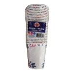 Paper Cups Floral Design (8 Oz, 24 Ct.)