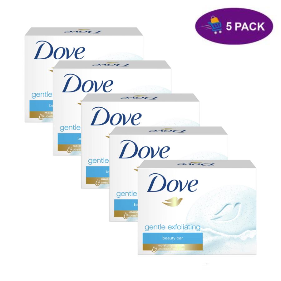8717163607268 Dove Gentle Exfoliating Beauty Bar (90 Gramos) 5 x $5.75 - Imagen 1