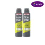 Dove Men Care Deodorant Spray Sport Active Fresh (150 Ml) 2 x $7.00