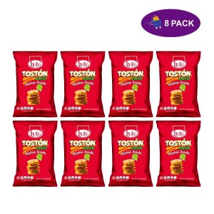 Lulú Tostón, Plantain Snacks Lemon (2 Oz) 8 x $7.50
