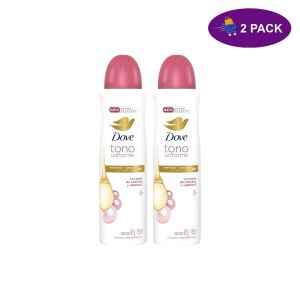 Dove Tono Uniforme Deodorant Spray  (150 Ml) 2 x $7.00