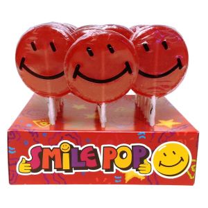 Smile Pops Red Color (1.5 Oz, 24 Pack)
