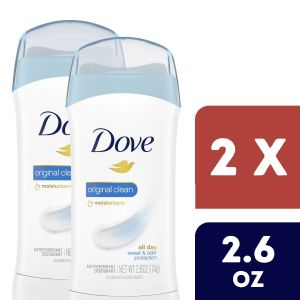 Dove Original Clean Scent 2 Pack Deodorant (2 C.t, 2.6 Oz)