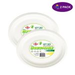 Platos Biodegradables Party World (10 In., 20 Ct.) 2 x $6.00