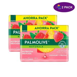Palmolive Naturals Yoghurt Y Frutas (4 Barras De 120 Gr.) 2 x $9.50