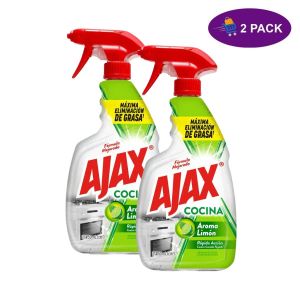 Ajax Limpiador De Cocina Aroma Limón (750 Ml) 2 x $8.00