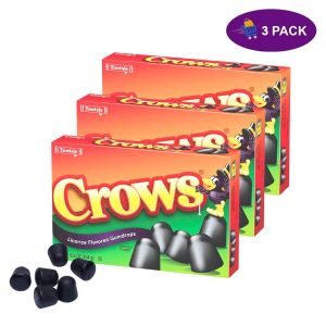 Tootsie Crows Licorice Flavored Gumdrops (6.5 Oz) 3 x $ 3.75