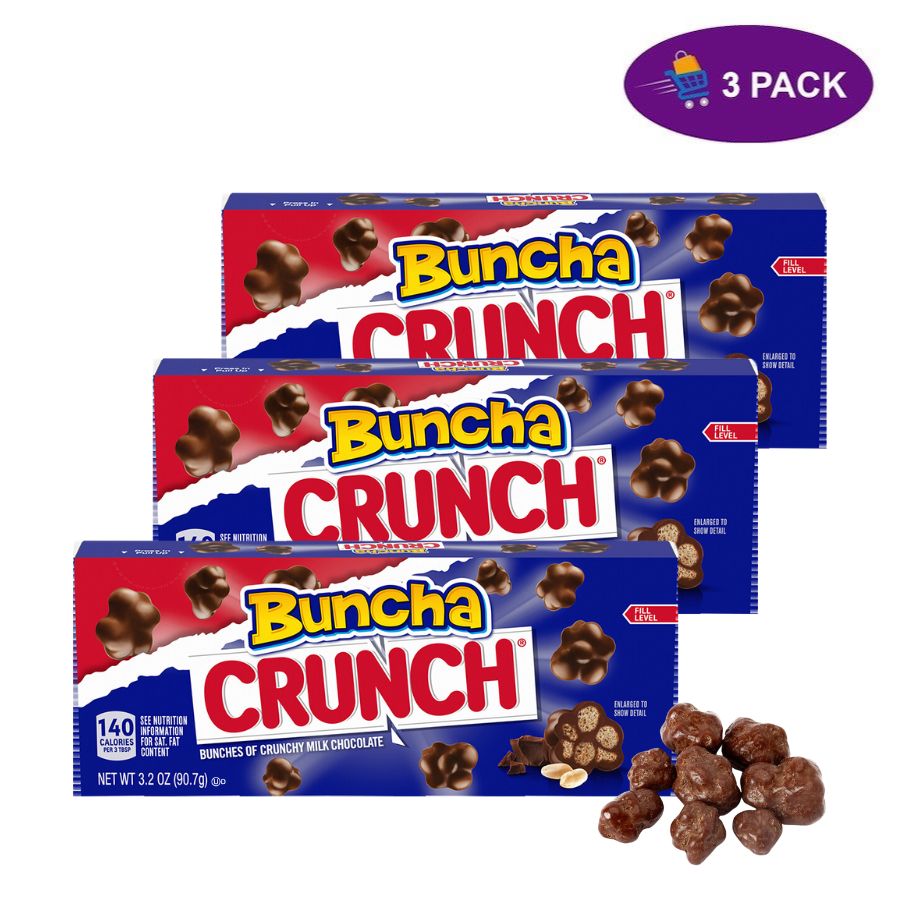 099900159413 Buncha Crunch Bunches Of Crunchy Milk Chocolate (3.2 Oz) 3 x $5.50 - Imagen 1