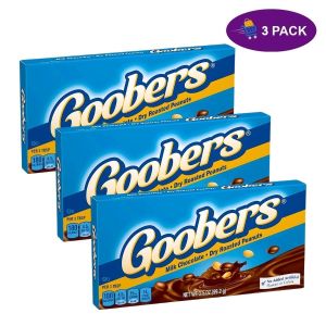 Gobbers Milk Chocolate Dry Rosted Peanuts (3.5 Oz) 3 x $ 3.00
