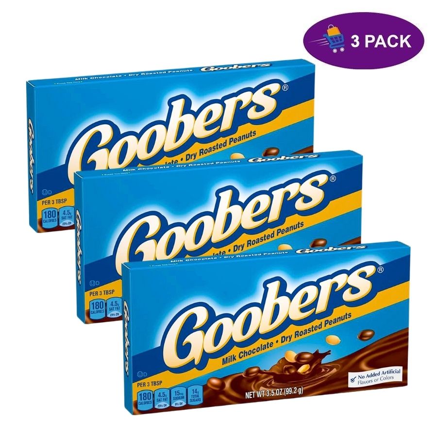 099900178902 Gobbers Milk Chocolate Dry Rosted Peanuts (3.5 Oz) 3 x $ 3.00 - Imagen 1