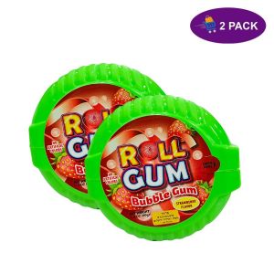 Roll Gum Bubble Gum Strawberry Flavor (1.4 Oz) 2 x $6.00