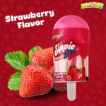 Zazzers Sippie Candy In Straw Pop Strawberry Flavor (12 Pack - 0.64 Oz) - Imagen 4