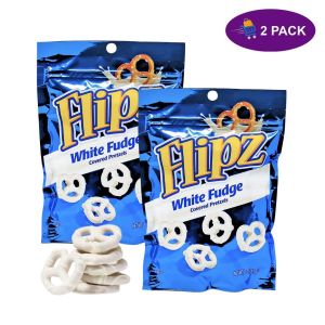 Flipz White Fudge Covered Pretzels (5 Oz) 2 x $7.00