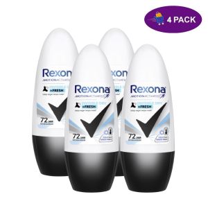 Rexona Invisible Dry Fresh Deodorant 72 Hrs (45 Ml) 4 x $7.50