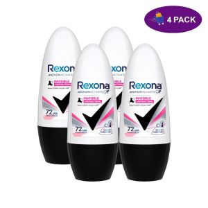 Rexona Invisible Antibacterial Deodorant 72 Hrs (45 Ml) 4 x $7.50