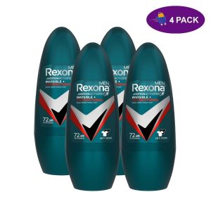 Rexona Men Invisible Antibacterial Deodorant 72 Hrs (45 Ml) 4 x $7.50