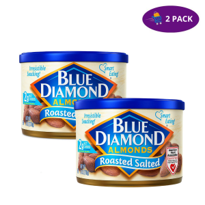 Blue Diamond Almonds Roasted Salted  (6 Oz)  2 x $9.00